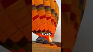 Воздушный шар, наполненный людьми (@ilkohue) #шорты
