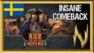 Age of Empires 3: Definitive Edition Multiplayer - Insane Comeback - Swedish vs German