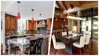 75 Brown Floor Kitchen With Brown Countertops Design Ideas You'll Love ⭐️