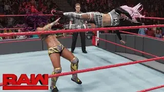 WWE 2K19 RAW Liv Morgan vs Sasha Banks: March 11, 2019