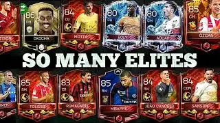 My Best Pack Opening Yett!!!19 ELITES!!!FIFA MOBILE 18 PACK OPENING!!!!