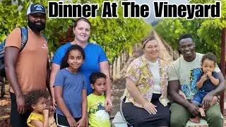 Dinner At The Vineyard | Family | Friends | Vacation |Ohio |Wine |Dinner | DITL |The Bichanga Family