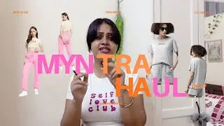 Day 7 | Huge Myntra Haul! 😍 2 Aesthetic & Super Comfortable Outfits You Need!