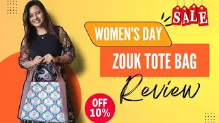 @zoukonline  Trapezia Tote Bag | Women's Day Gift | Affordable Indian Bags| Ashwini Kamadi
