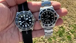 Rolex Submariner vs Tactical frog fxd