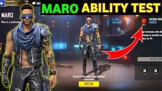 POWER OF MARO CHARACTER REVIEW IN TAMIL //FREE FIRE//