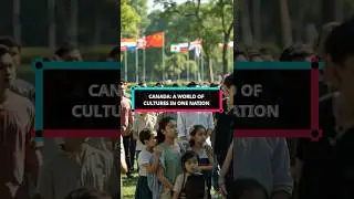 Canada: A World of Cultures in One Nation | Multicultural Canada #shorts  #canada #canadaimmigration