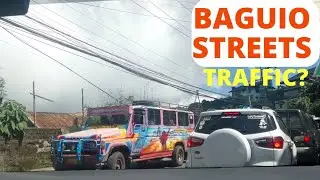 Driving the Mountainous Roads of Baguio City | Bauang - Baguio Rd | Baguio City Proper