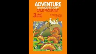 Adventure - Atari 2600 - Gameplay of 1st and 2st Levels
