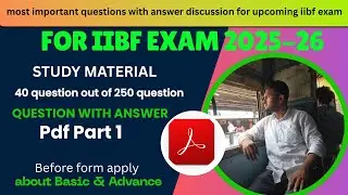 IIBF Exam Questions 2025: Complete Guide & Solutions💥 iibf exam question paper 2025, youthful mantra