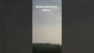 Sahara Dust from Africa hit Saint Croix