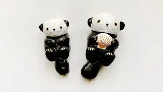 【音声解説】ラッコ張り子の壁飾りをつくる｜Paper mache 