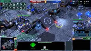 StarCraft 2 - Heart of the Swarm - qxc vs [dFallǂ]shadye - TvT - Daybreak LE