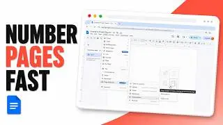 How to Add Page Numbers in Google Docs (Number Sequence Trail)