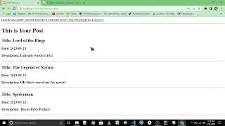 Retrieve Post From DB user side using PHP #5