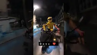 Girls accident vs boys accident biker accident #short #shortvideo #shorts