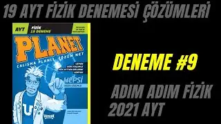 UZMAN YAYINLARI AYT FİZİK DENEME #9