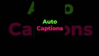 Автоматические субтитры для видео на YouTube | Автоматические субтитры ✅ VN App se Caption ✅ #трю...
