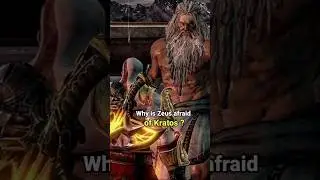 Why is Zeus so afraid of Kratos in God of War ? #shorts #godofwar #kratos