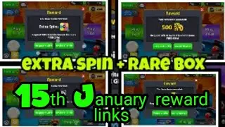 8 BALL POOL REWARD LINKS // FREE COINS + FREE SPIN // 15th JANUARY 2018 // CLAIM NOW //