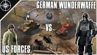 US Forces vs German Wunderwaffe - Company of Heroes 2 Advanced Powers Mod