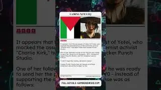 🚨 Ghost of Yotei Dev Fired After Controversial Charlie Kirk Post&mdash;Sucker Punch Silent Amid Backlash