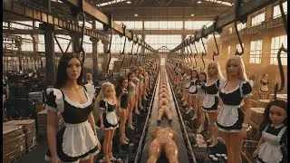 Inside the Factory Where Maid Outfit Dolls Are Made at Scale