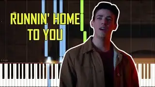 Runnin' Home To You - The Flash: Duet [Synthesia Piano Tutorial]