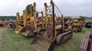Caterpillar/Traxcavator Lineup D2 D4 D6 D7 at LeSueur, MN 2018
