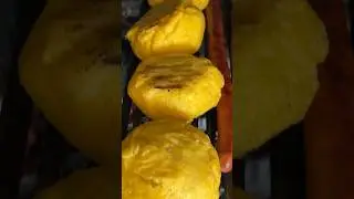 Bulz de mamaliga cu branza de Burduf