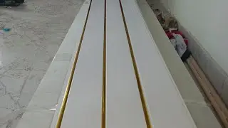 White Golden PVC Panel Price 2025. PVC False Ceiling Price #pvc #falseceiling