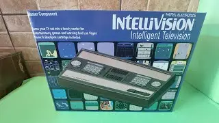 Caixa Produzida do Videogame IntelliVision Mattel Eletronics de 1979 + 50 Games Mattel em 5 Minutos!