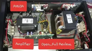 Ahuja SSA 250 DP Amplifier Open Full Review...SHIVANI SOUND