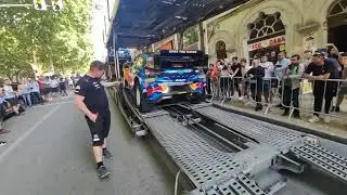 Rally Portugal 2023 Ford Rally 1/ Hyundai Rally 1 COIMBRA- before start
