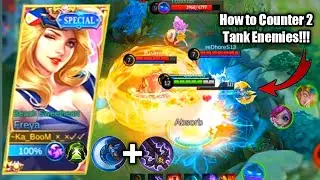 Top Global Freya| Hack Damage Build!🔥| Counter for Tank Heroes!