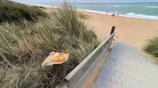 Looking at Loch Sports Surf Beach Victoria Australia 