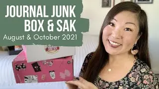 *NEW* | Journal Junk Box & Sak | August & October 2021