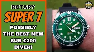 Rotary Super 7. Possibly the best sub &pound;200 dive watch.