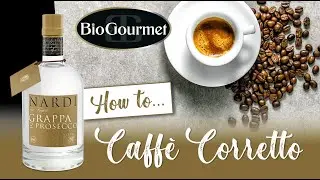 HOW TO | #1 Caff&egrave; Corretto mit Grappa di Prosecco