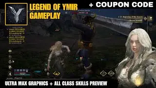 Геймплей Legend of Ymir на мобильных устройствах 2026 | Ультра-максимальная графика | Предварител...