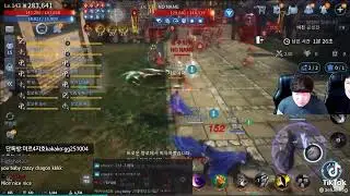 WARRIOR 1 vs 100 Clan War By A Korean Player. #MiR4
