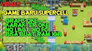 GAME BARU SUPERCELL RUSH WAR GAMEPLAY INDONESIA