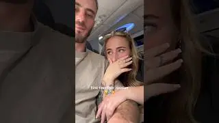 First time flyer reaction ✈️☀️ #firsttimeflyer