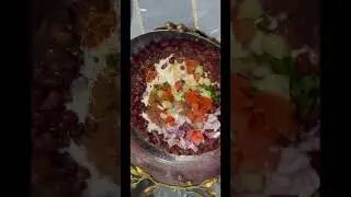 Lal Lobia Ali Chaat Kidney Beans Chaat #fypage #fypシ #chaat