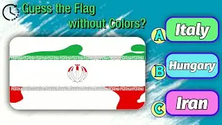 Guess the Country Flag But without the Colors | Flag Quiz 2023