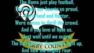 Derby County -  Steve Bloomer's Watching - With Lyrics