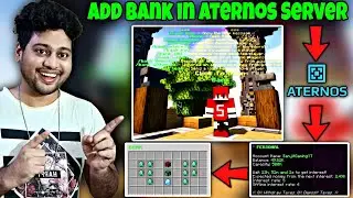 How To Add Bank Like Hypixel in Aternos Server | How To Add Bank Plugin in Aternos | BankPlus Plugin