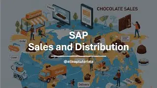 🍫 Chocolate Sales Process in SAP SD | SAP Order-to-Cash Explained Simply!
