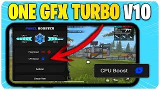 🚨 One GFX Games Versão 10 - Game Booster