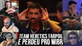 REA&Ccedil;&Atilde;O DO MUNDO VENDO O MIBR AMASSANDO POR 2x0 A TEAM HERETICS NO CHAMPIONS!